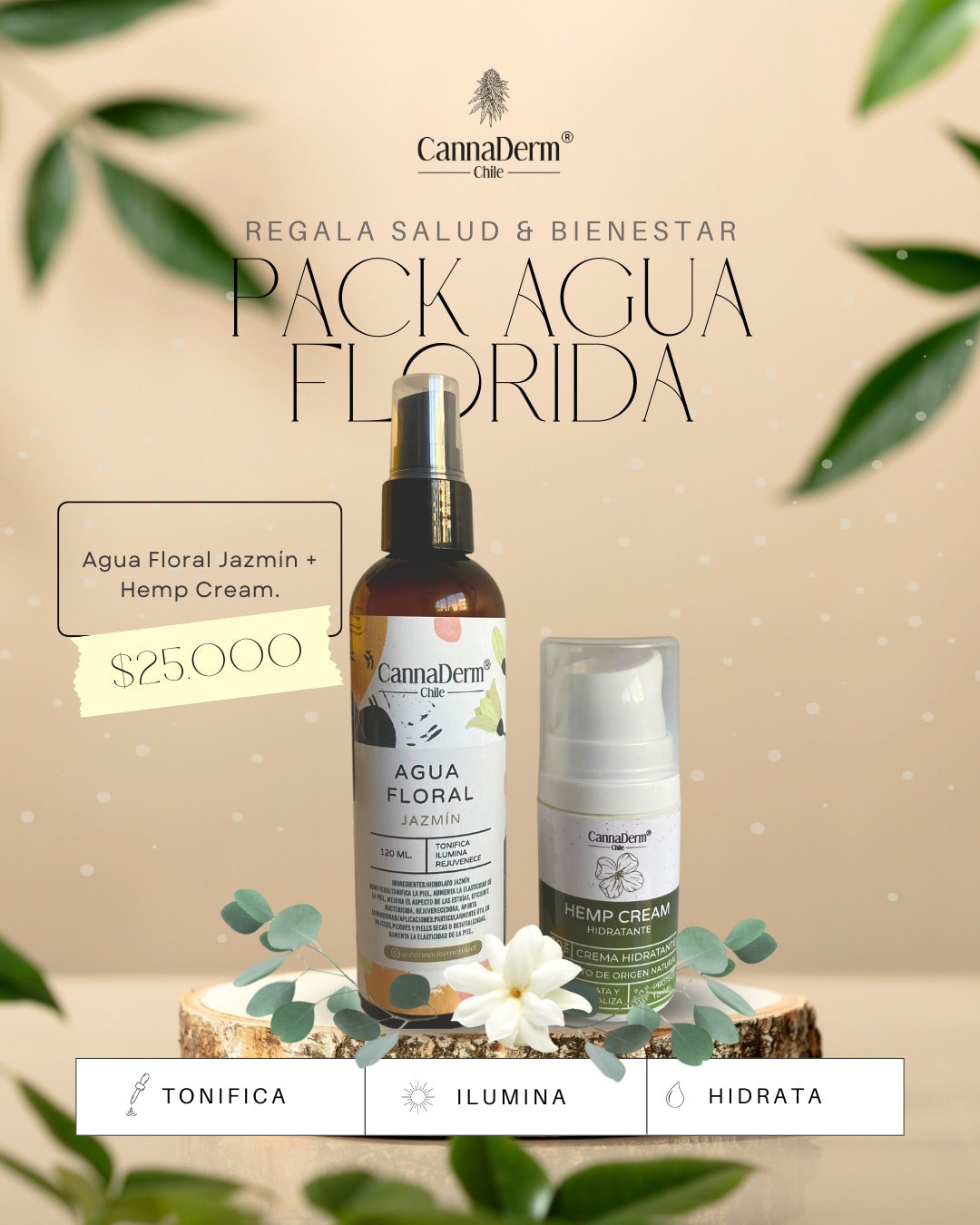 Kit Hidratación Piel Sensible REGALO Jabon de Cañamo