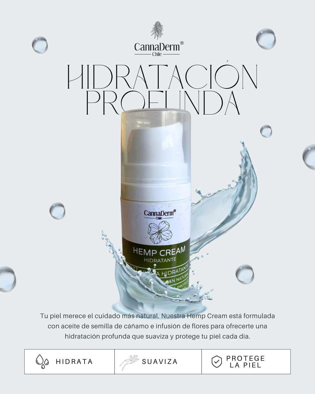 Hemp Cream – Crema Facial de Cáñamo