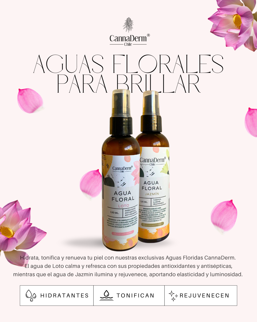 Agua Floral Natural - 120ml