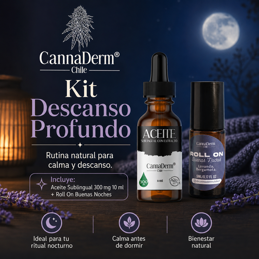 Kit Descanso Profundo | Cannaderm Chile