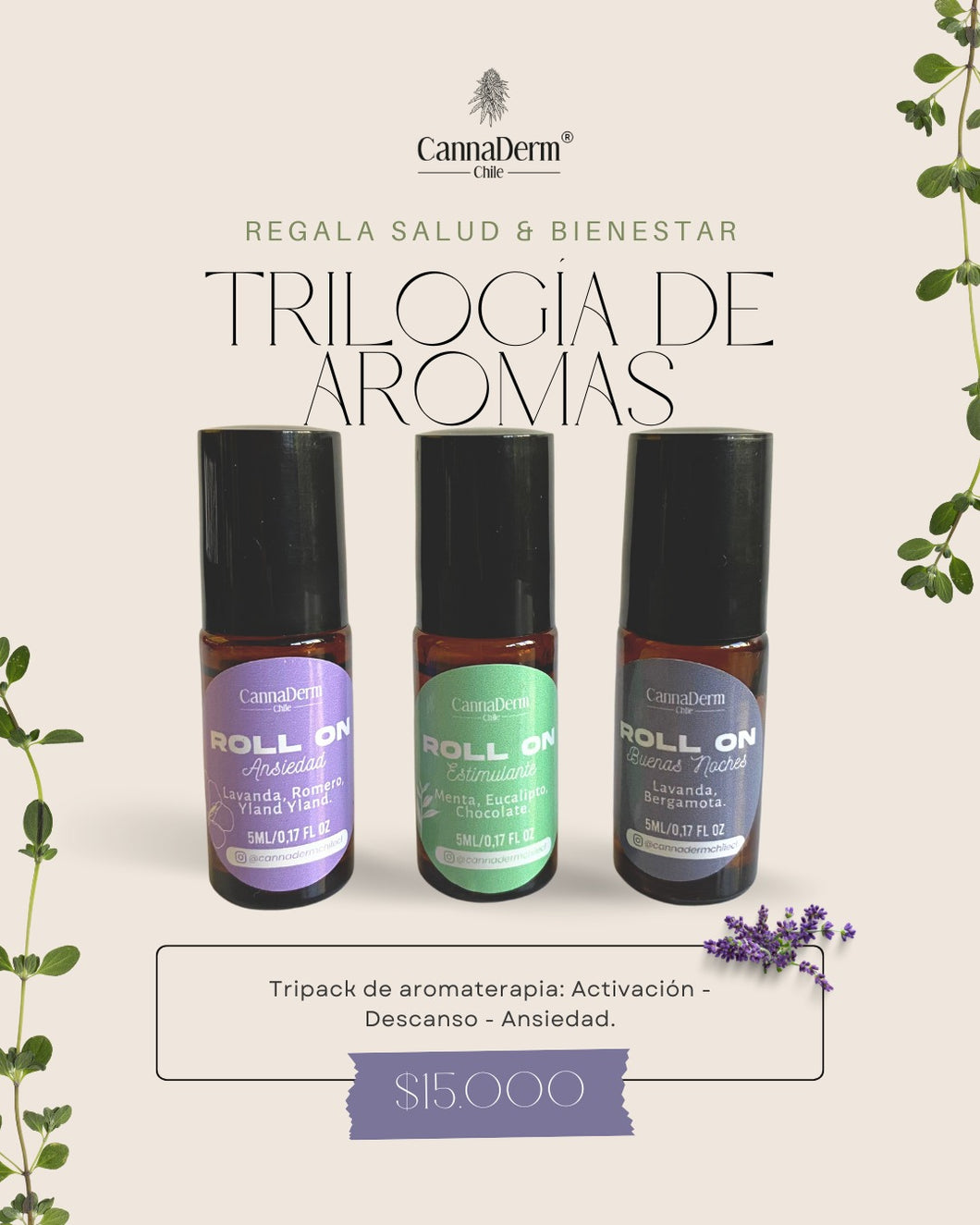 Trilogia De Aromas.